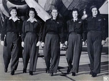 Bryan Army Airfield women flyers
